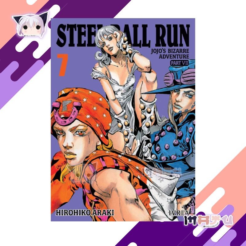 Jojos Bizarre Adventure Steel Ball Run Editorial Ivrea Espa A