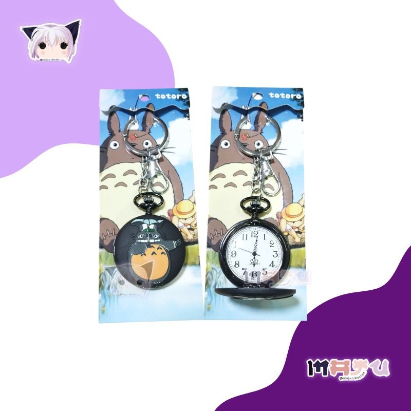 RELOJ BOLSILLO/LLAVERO TOTORO